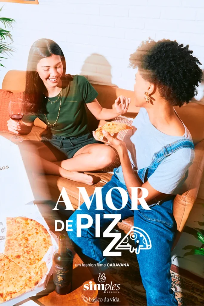 Poster - Amor de Pizza